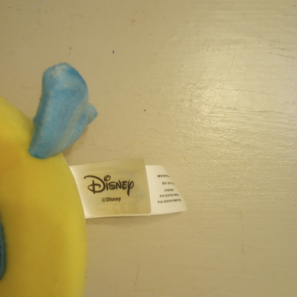 Disney And Squishmallows Collab Mini Flounder Plush - Picture 5 of 6